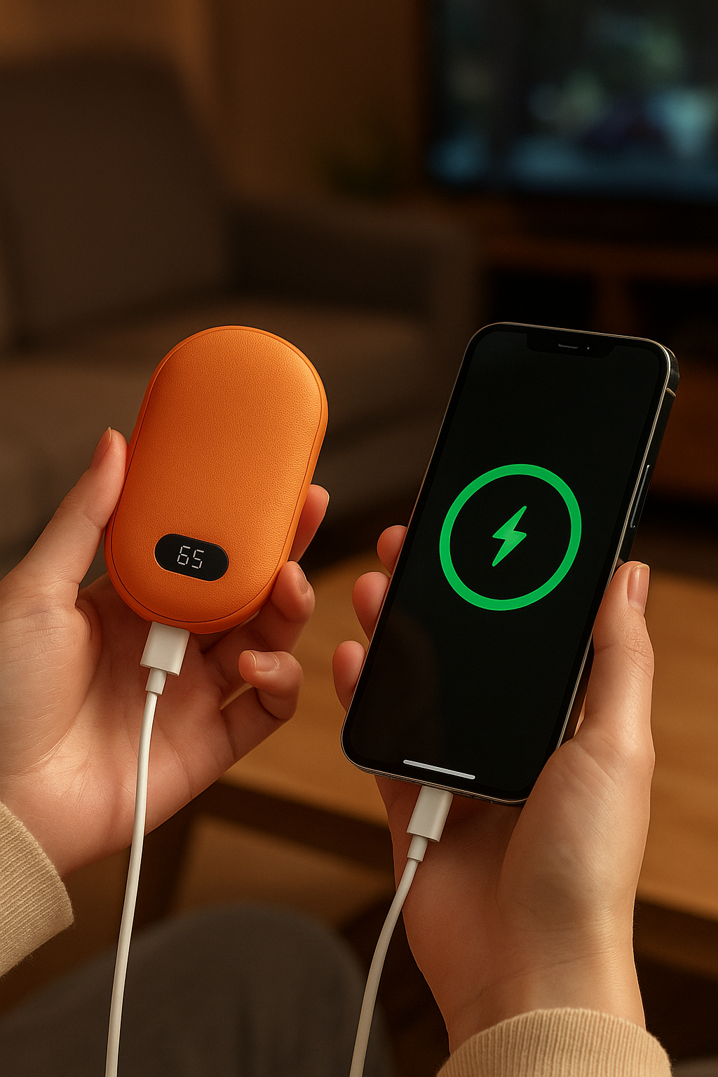 10000mAh - Premium Hand Warmer & Power Bank