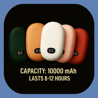 10000mAh - Premium Hand Warmer & Power Bank